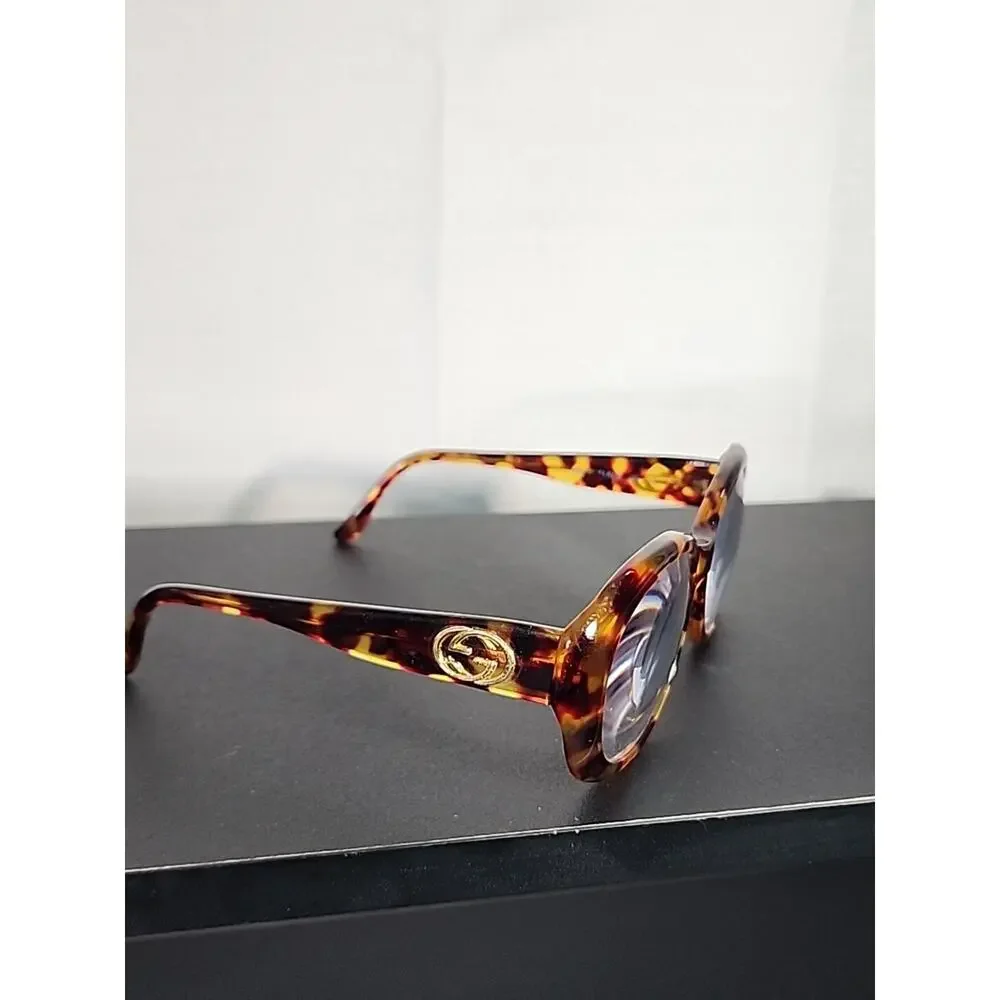 Gucci Tortoise Shell Butterfly Women Eyeglasses 02Y 56*18 Reading GG 2171/N/S